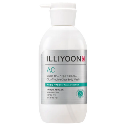 Cica Acne Clear Body Wash 400ml ILLIYOON